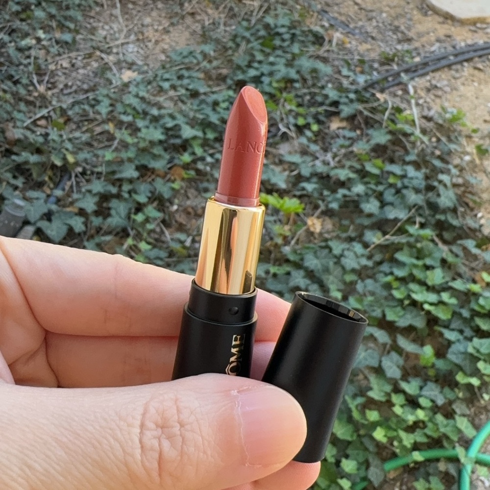 Lancome L'absolu Rouge Cream lipstick 274 French Tea mini travel Sz 1.6g FRESH